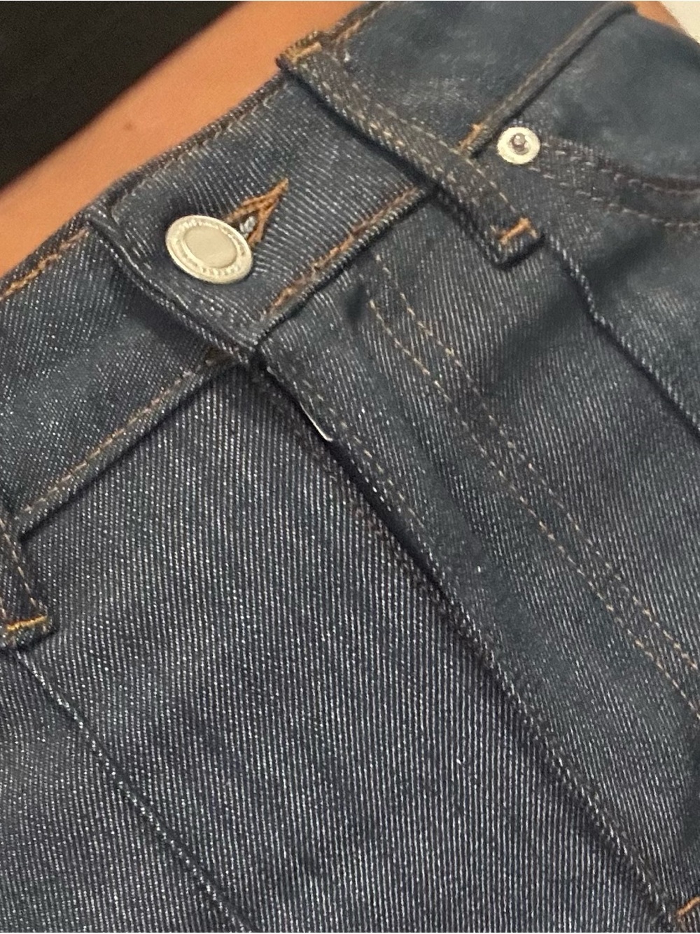 Zara Dark Indigo High-Rise Wide-Leg Jeans - Picture 4 of 5